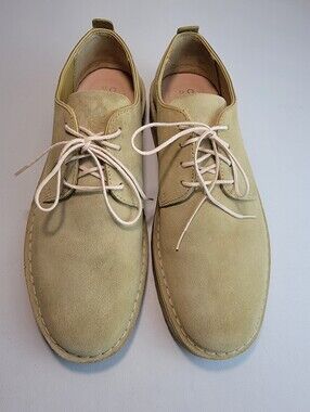 Clarks Originals Men's Coal London Maple Suede Leather Derby Shoes Size 10 M